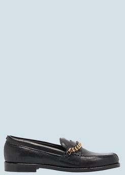 Golden Goose - Jerry Chain Leather Penny Loafers