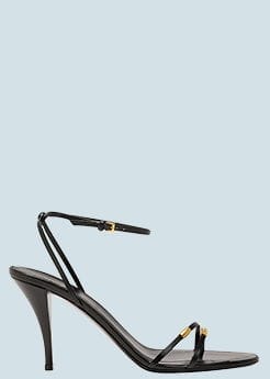 The Row - Cleo Bijoux Strappy Leather Sandals