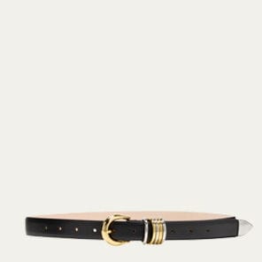 Dehanche - Hollyhock Mix Metal Leather Belt