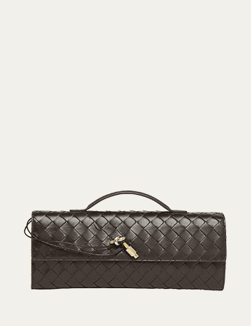 Bottega Veneta - Long Andiamo Clutch Bag with Handle