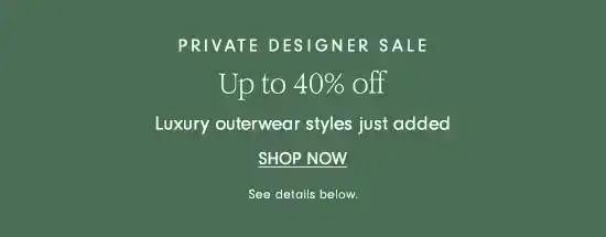 Up to 40% off