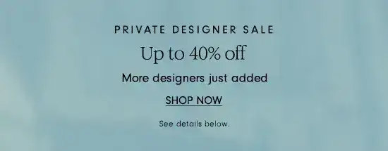 Up to 40% off