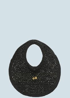 Jacquemus - Le Rond Raffia Tote Bag