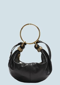 Chloé - Bracelet Bag Mini in Shiny Grained Calfskin