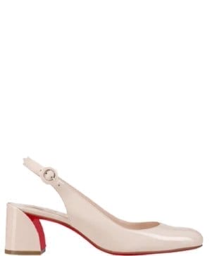 Christian Louboutin - So Jane Patent Red Sole Slingback Pumps