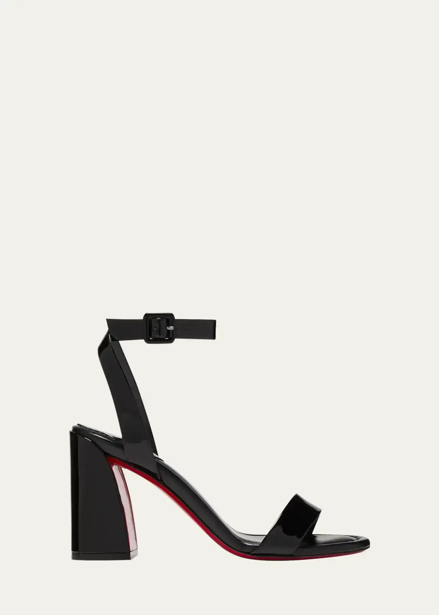 Miss Sabina Red Sole Ankle-Strap Sandals