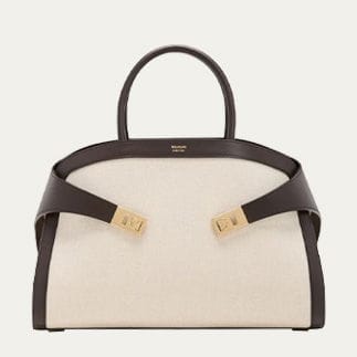 FERRAGAMO - Hug Colorblock Top Handle Bag