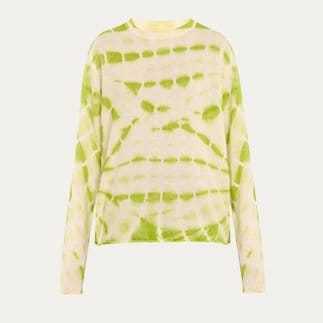 The Elder Statesman - Tie-Dye Long Sleeve Sweater