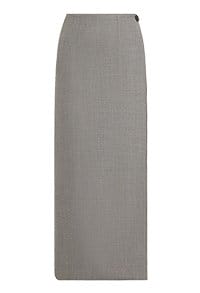 Marie Adam-Leenaerdt - Reversible Wool Maxi Skirt Suit