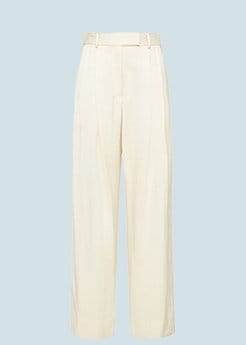 Esse Studios - Pleated Tailored Twill Trousers