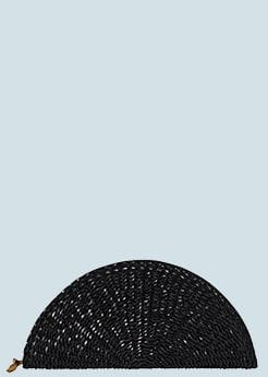 The Row - Sunset Clutch Bag in Woven Leather