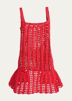 JW Anderson - Crochet Mini Dress