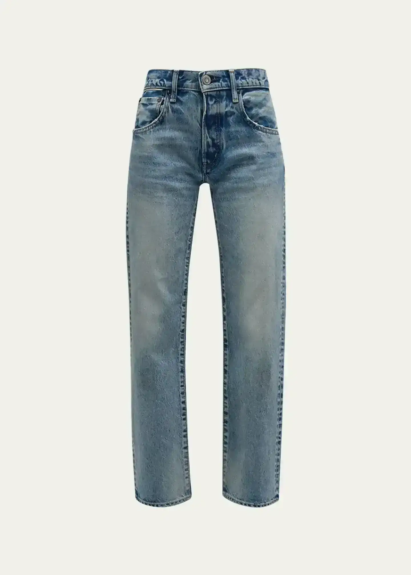 Joelton Straight Low-Rise Jeans