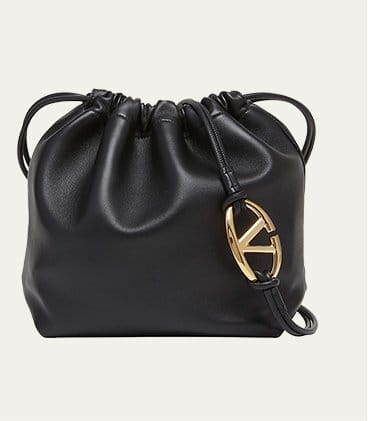 Valentino Garavani - Mini VLOGO Drawstring Bucket Bag