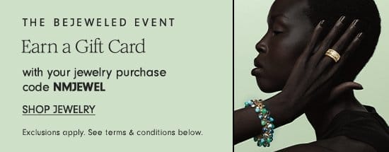 Earn a Gift Card - Shop Jewelry