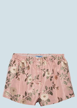 Prada - Jacquard Floral Print Boxer Shorts