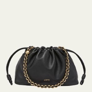 Loewe - Flamenco Bag in Napa Leather with Detachable Chain