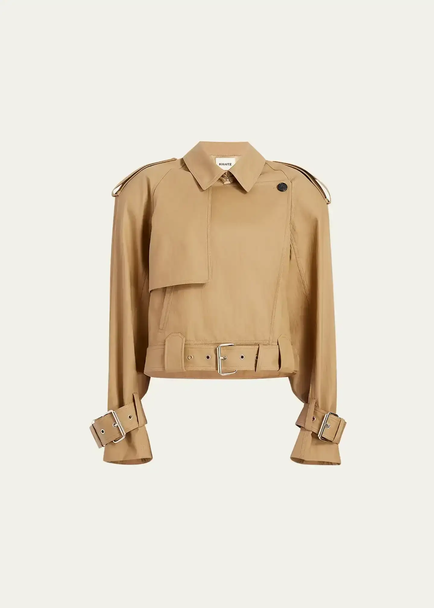 Hammond Cropped Belted Jacket