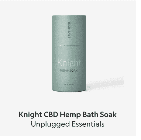 Knight CBD Hemp Bath Soak – 100 mg