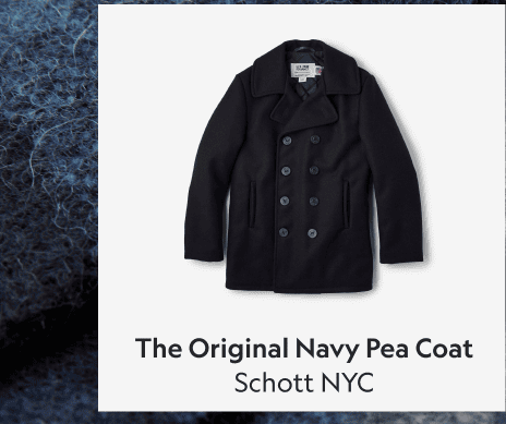 The Original Navy Pea Coat