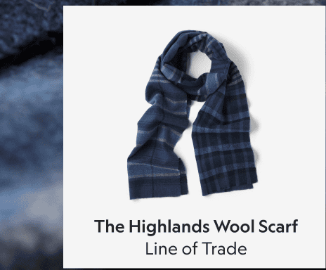 TThe Highlands Wool Scarf