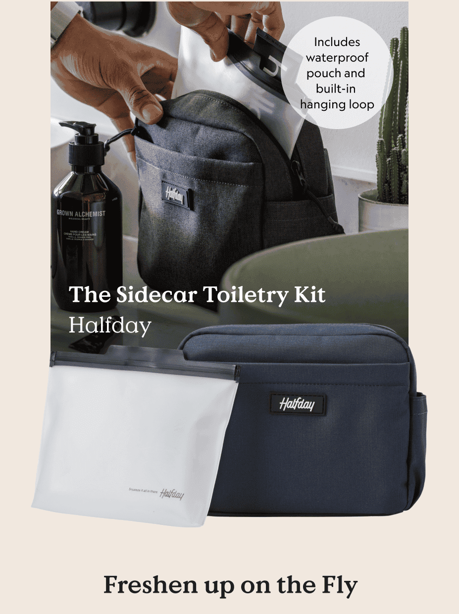 The Sidecar Toiletry Kit