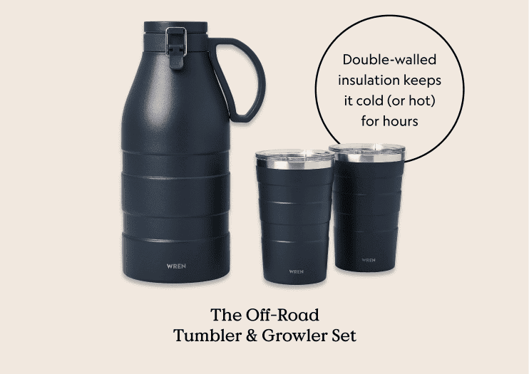 The Off-Road Tumbler & Growler Set