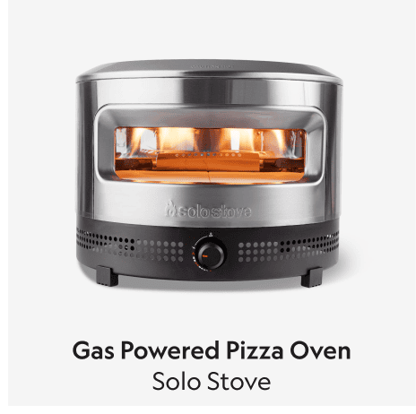 Gas Powered Pizza Oven