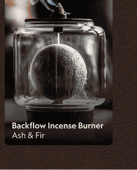 Backflow Incense Burner