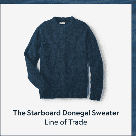 The Starboard Donegal Sweater