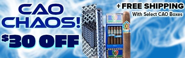 \\$30 Off + Free Shipping on Select CAO Boxes!