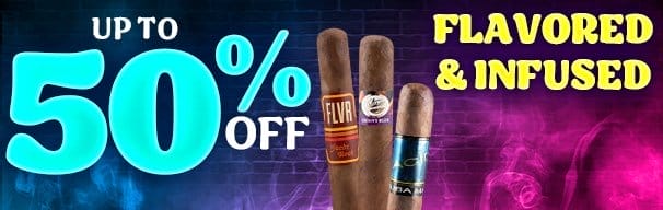 Up to 50% off Flavored & Infused!