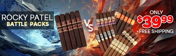 Rocky Patel Battle Packs Only \\$39.99 + Free Shipping!