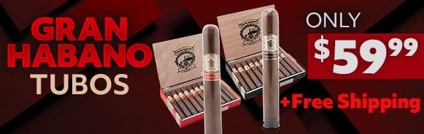 Gran Habano Tubos Only \\$59.99 + Free Shipping!