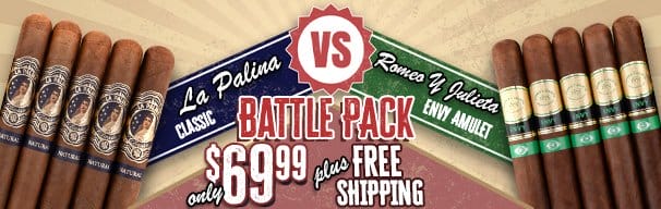 La Palina Classic Vs. Romeo Y Julieta Envy Amulet Only \\$69.99 + Free Shipping!