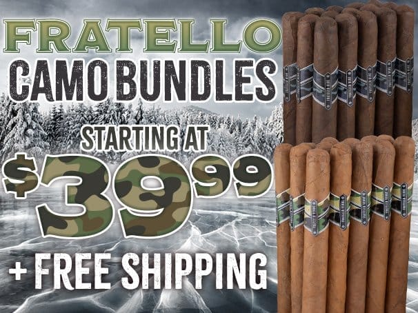 Free Shipping on Fratello Camo Bundles Starting at \\$39.99!