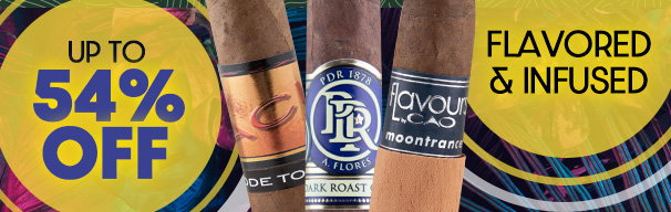 Flavored & Infused Cigars Starting at \\$13.99!