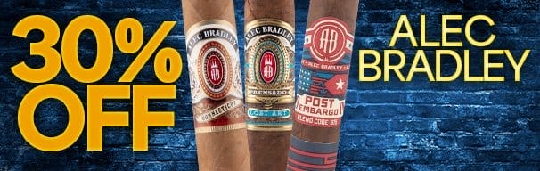 Alec Bradley's Finest Starting at \\$58.99!