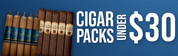 Cigar Packs Under \\$30!