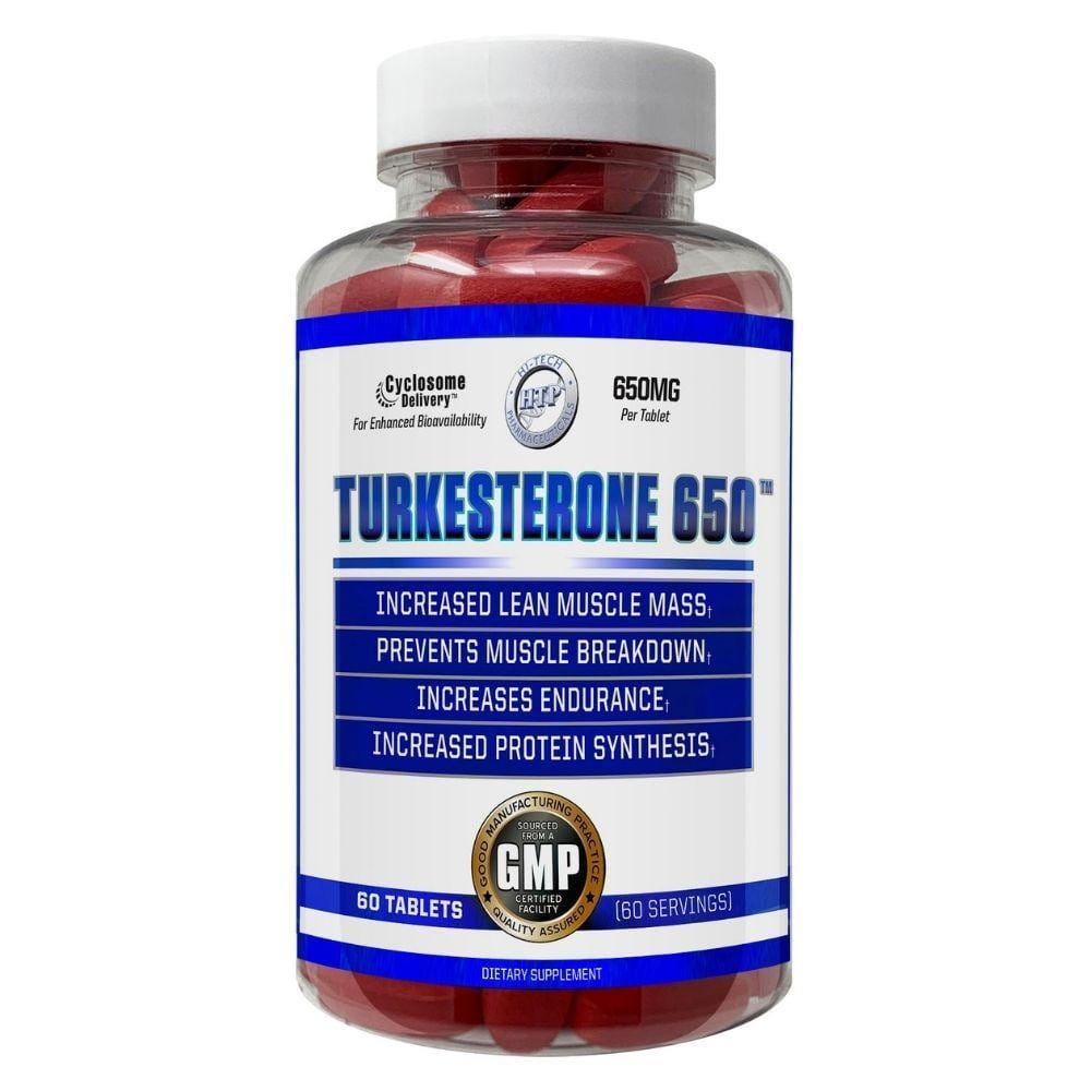 Image of Hi-Tech Pharmaceuticals Turkesterone 650 60 Tablets