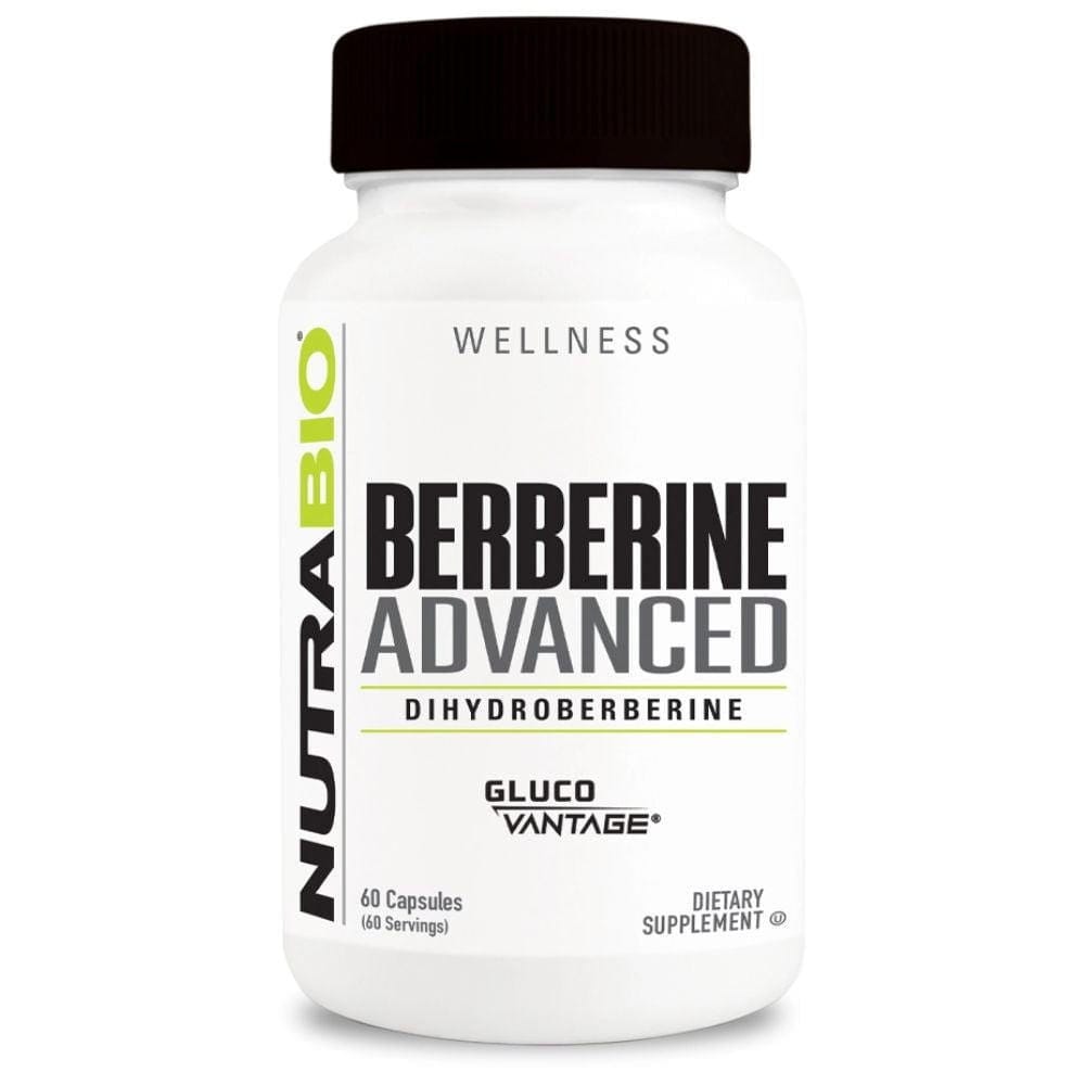 Image of NutraBio Berberine Advanced 200mg 60 Capsules