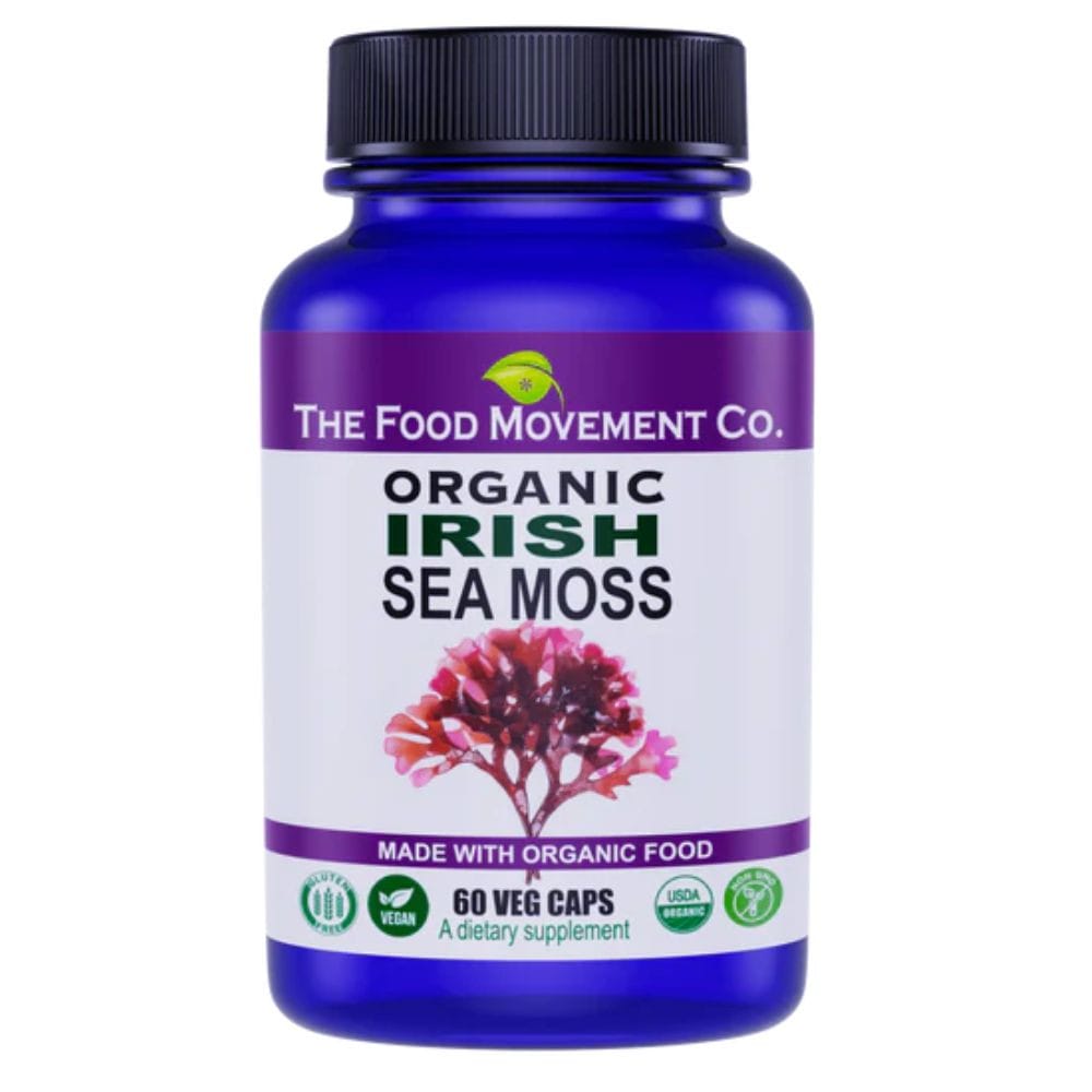 Image of The Food Movement Organic Irish Sea Moss 60 Capsules