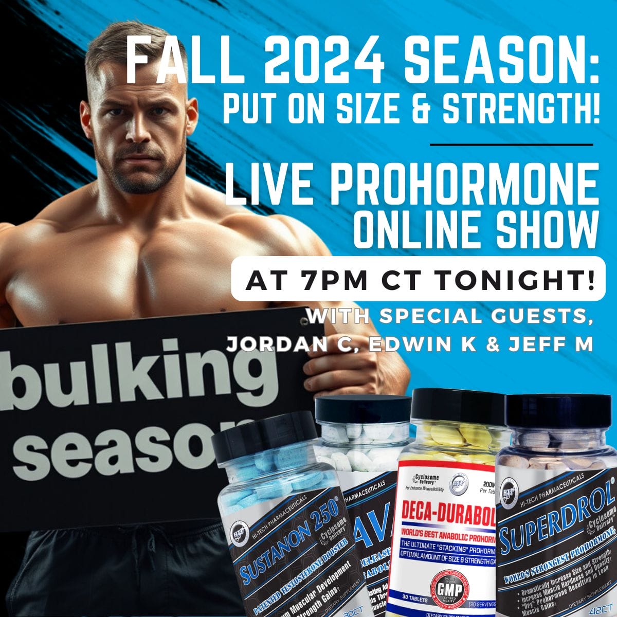 Live Prohormone Show