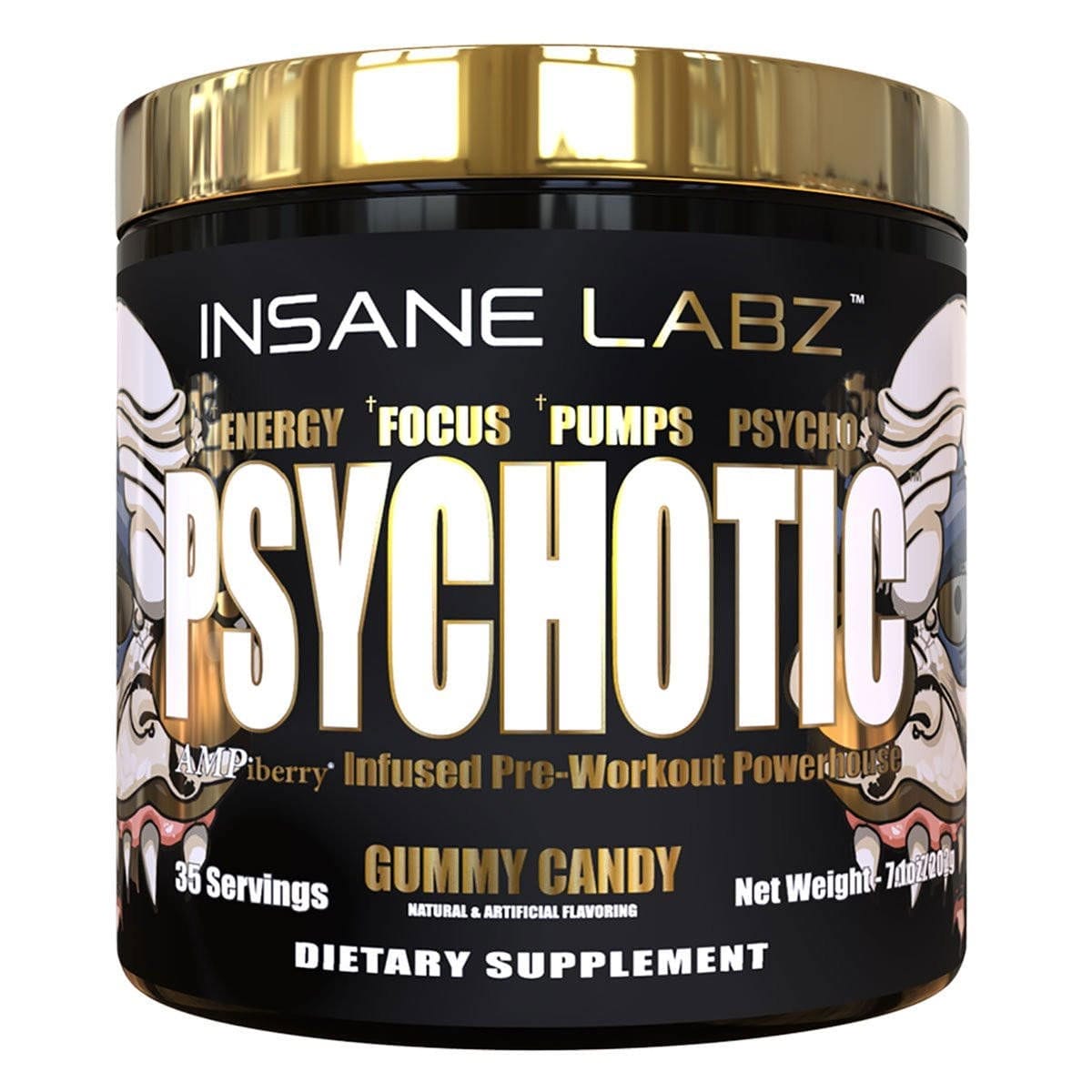 Image of Insane Labz Psychotic Gold 35 Servings