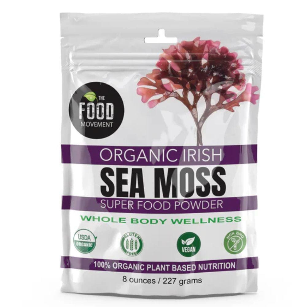 Image of The Food Movement Organic Irish Sea Moss Powder 8 Ounces