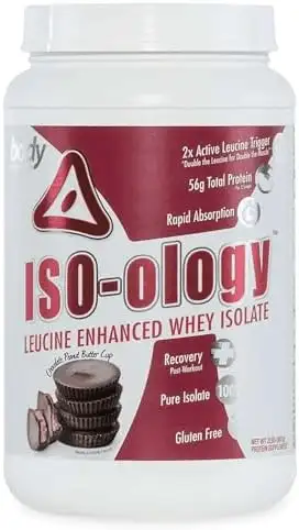 Image of CLEARANCE: Body Nutrition Iso-Ology Choc Peanut Butter 2lbs EXP 10/2024