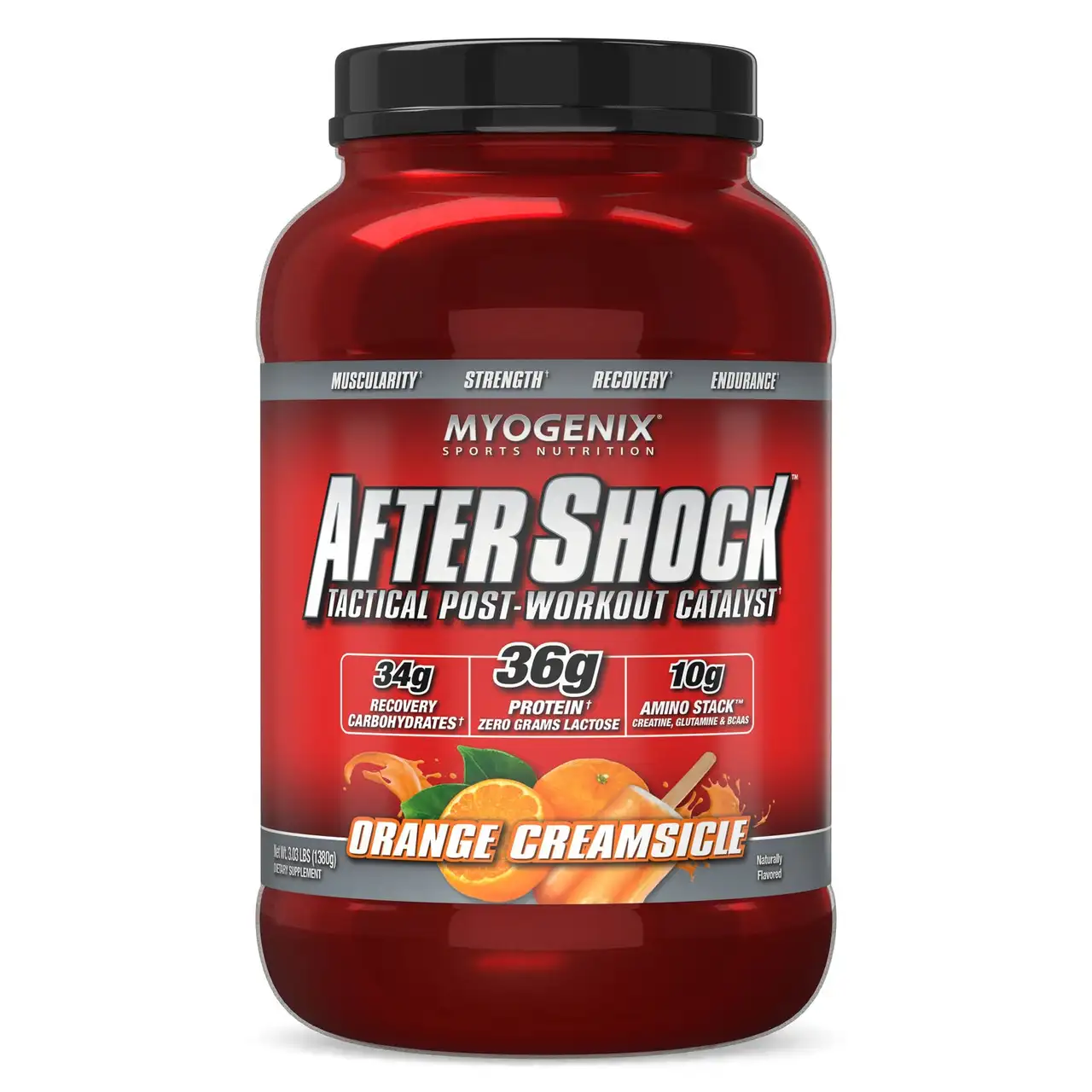 Image of CLEARANCE: MyoGenix AfterShock Orange 2.64lbs EXP 11/2024