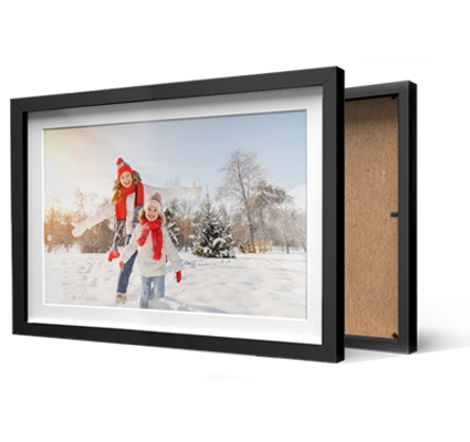 Framed print with superb image resolution