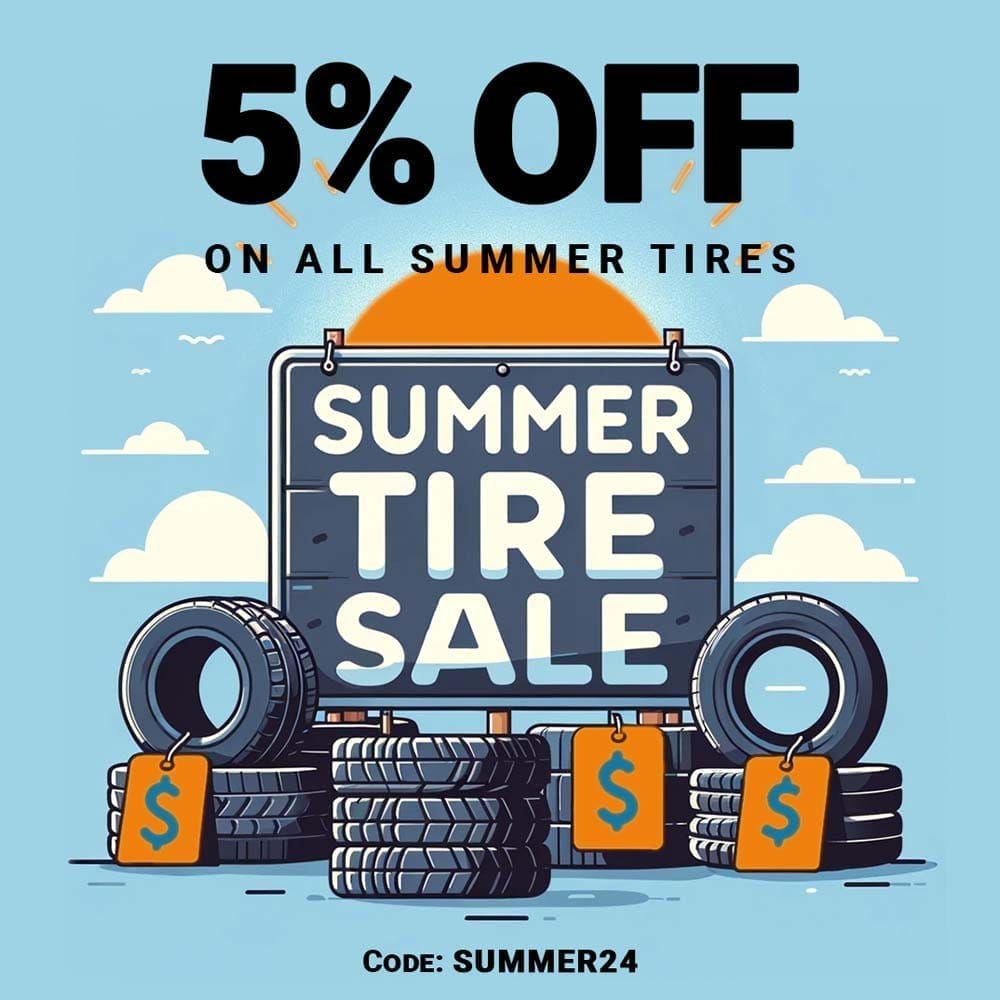 Summer Tire Sale REMINDER Newsletter