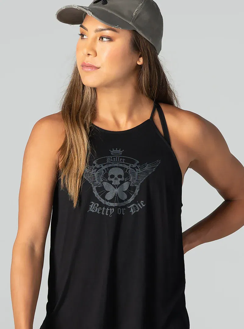 Image of Betty or Die High Neck Tank